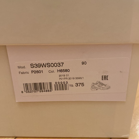 Maison Margiela kawaii print retro trainers size 37.5 - Picture 6 of 9